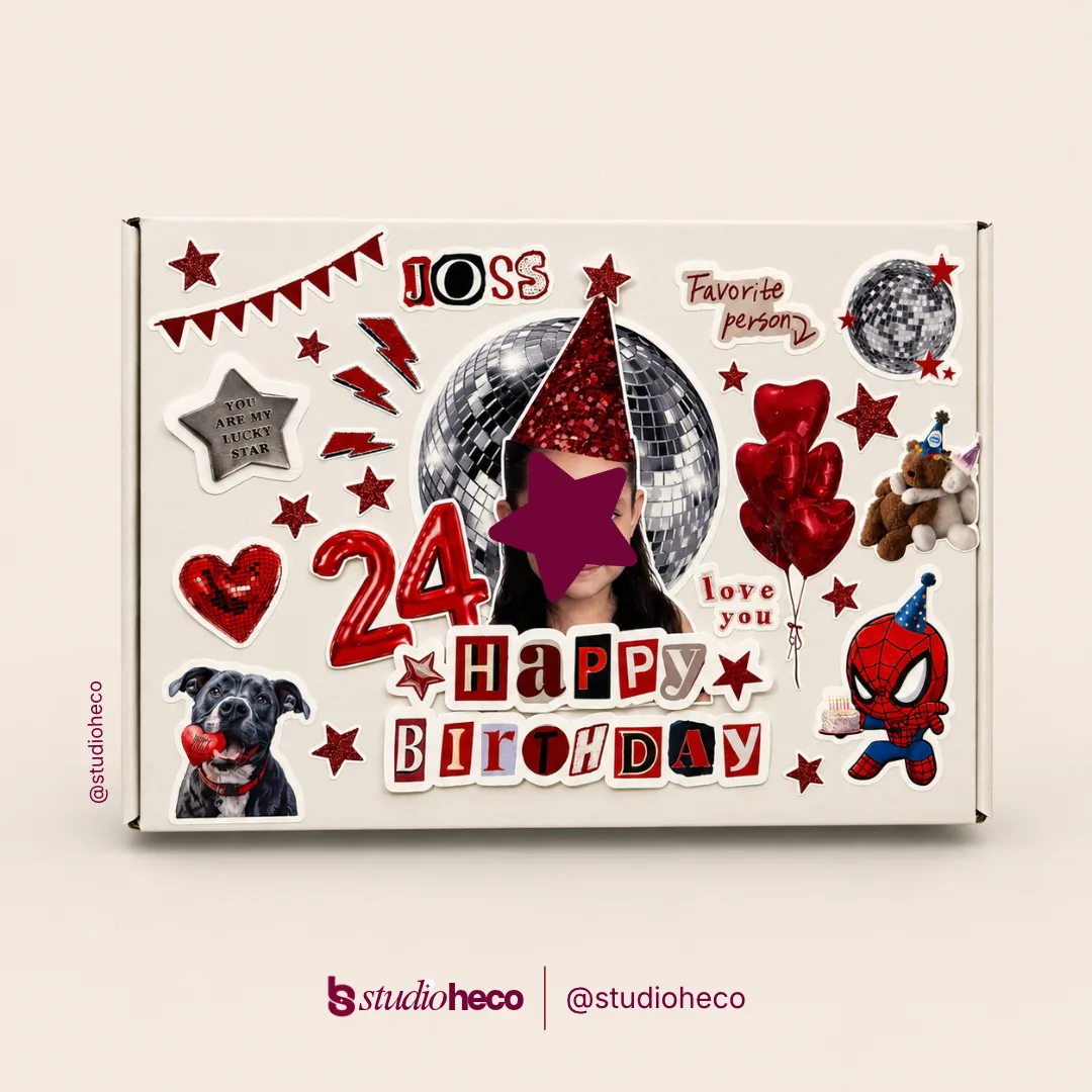 CAJA DE CUMPLEAÑOS